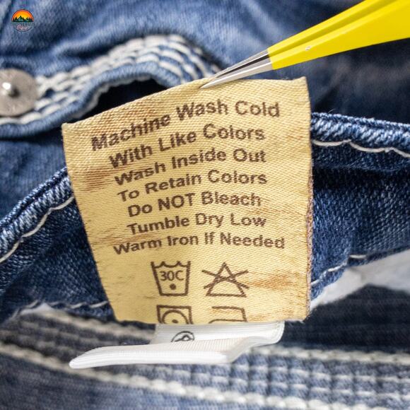 Big Star Vintage Collection Liv Slim Bootcut Leg Jeans Blue Denim Women's 28 - Picture 16 of 16